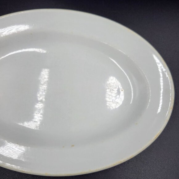 Vintage Oval Plate Platter W.H Grindley Vitrified England Restaurant Ware Read - Picture 5 of 10